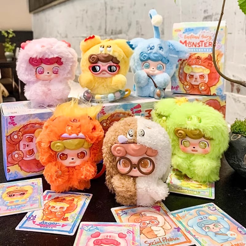 Kids Toys China - Q.Kid Seri Monster Berbulu Emosional Kotak
