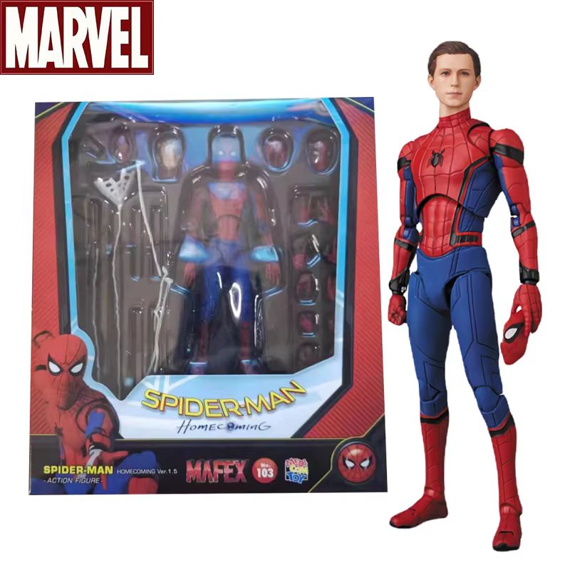 Kids Toys Latest - Mafex 103 Spider Man Action Figure