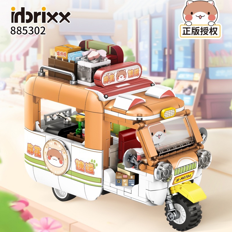 Kids Toys Stores - Inbrixx Set mainan blok bangunan mobil