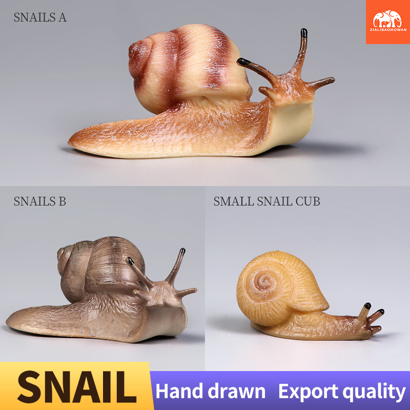 Kids Toys Brand - Mainan Figur Aksi Siput Edukatif untuk