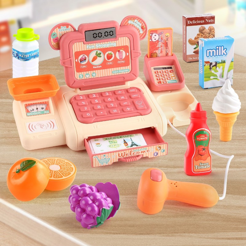 Kids Toys Stores - Anak-anak Berpura-pura Bermain Mainan Mesin Kasir