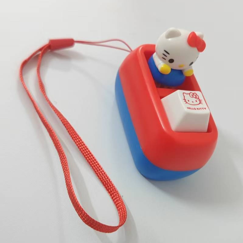 Kids Toys Japan - Gantungan Kunci Tombol Suara Hello Kitty,