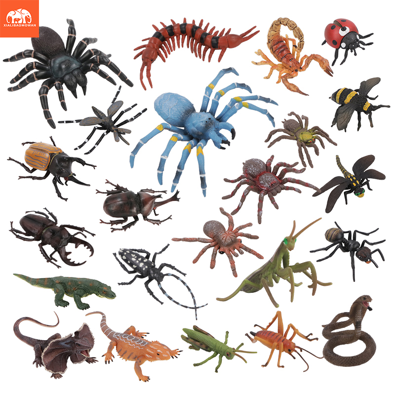 Kids Toys Brand - Set Figur Aksi Serangga & Hewan