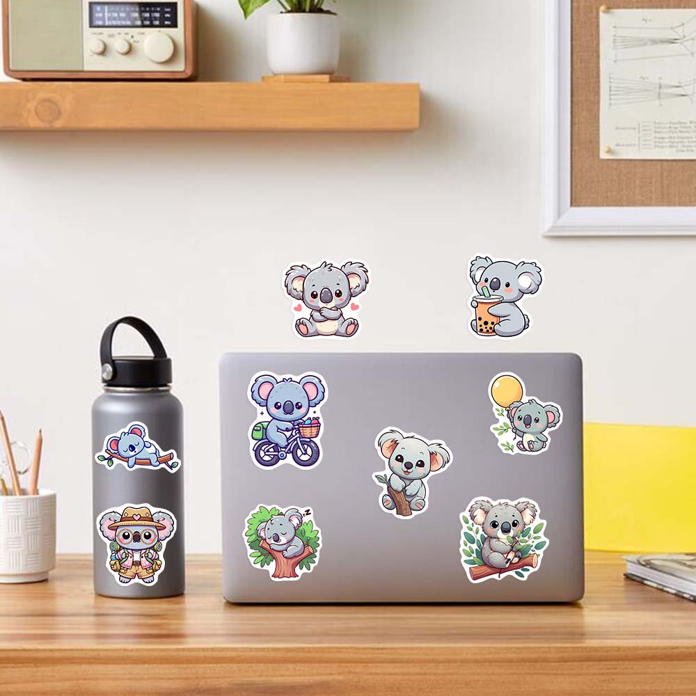 Stiker Hewan Koala Kartun untu - Kids Toys Laptop ulasan dan harga