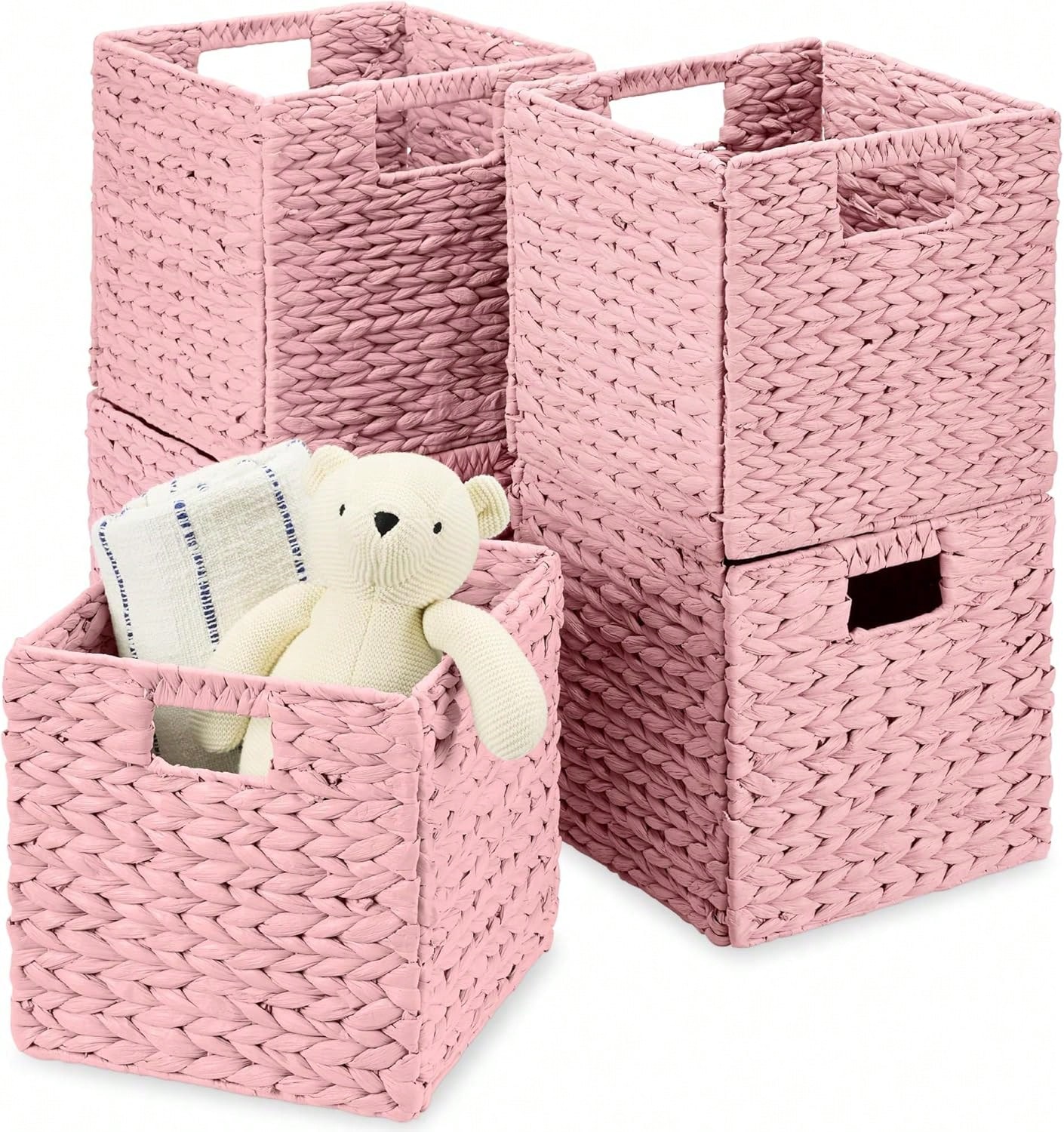 10.5x10.5in Paket 5 Keranjang  - Kids Toys Basket ulasan dan harga