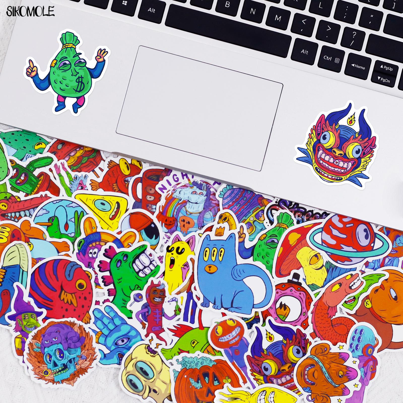 10/30/50 Buah Kartun Bermata K - Kids Toys Laptop ulasan dan harga