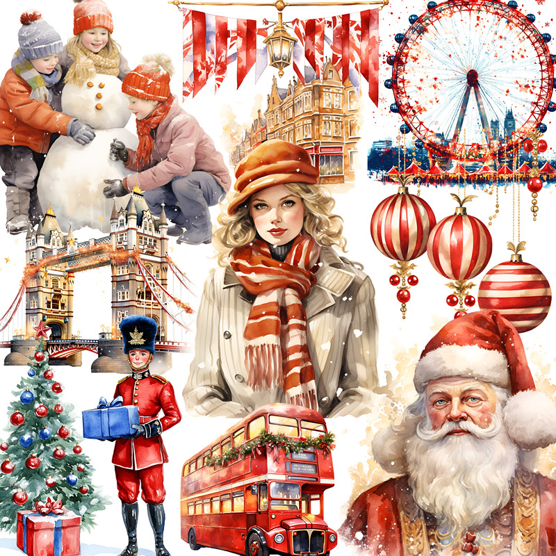 London stiker Natal kerajinan  - Kids Toys London ulasan dan harga
