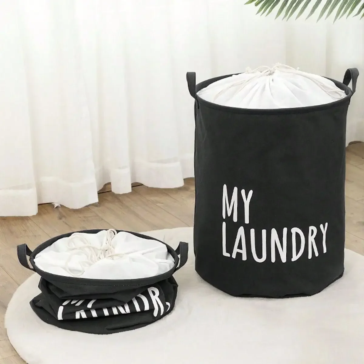 Keranjang Cuci Lipat dengan Ta - Kids Toys Basket ulasan dan harga