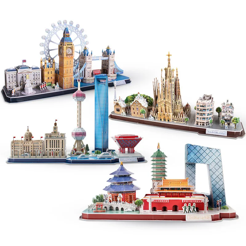 Permainan Puzzle 3D Mainan DIY - Kids Toys London ulasan dan harga