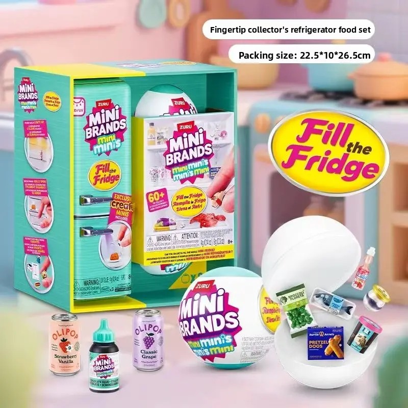 Mini Brands Fill The Fridge Bl - Kids Toys Brand ulasan dan harga