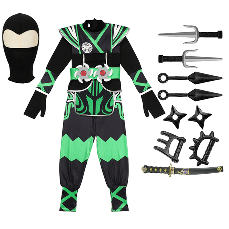 Kostum Ninja Hijau untuk Anak- - Kids Toys Japan ulasan dan harga