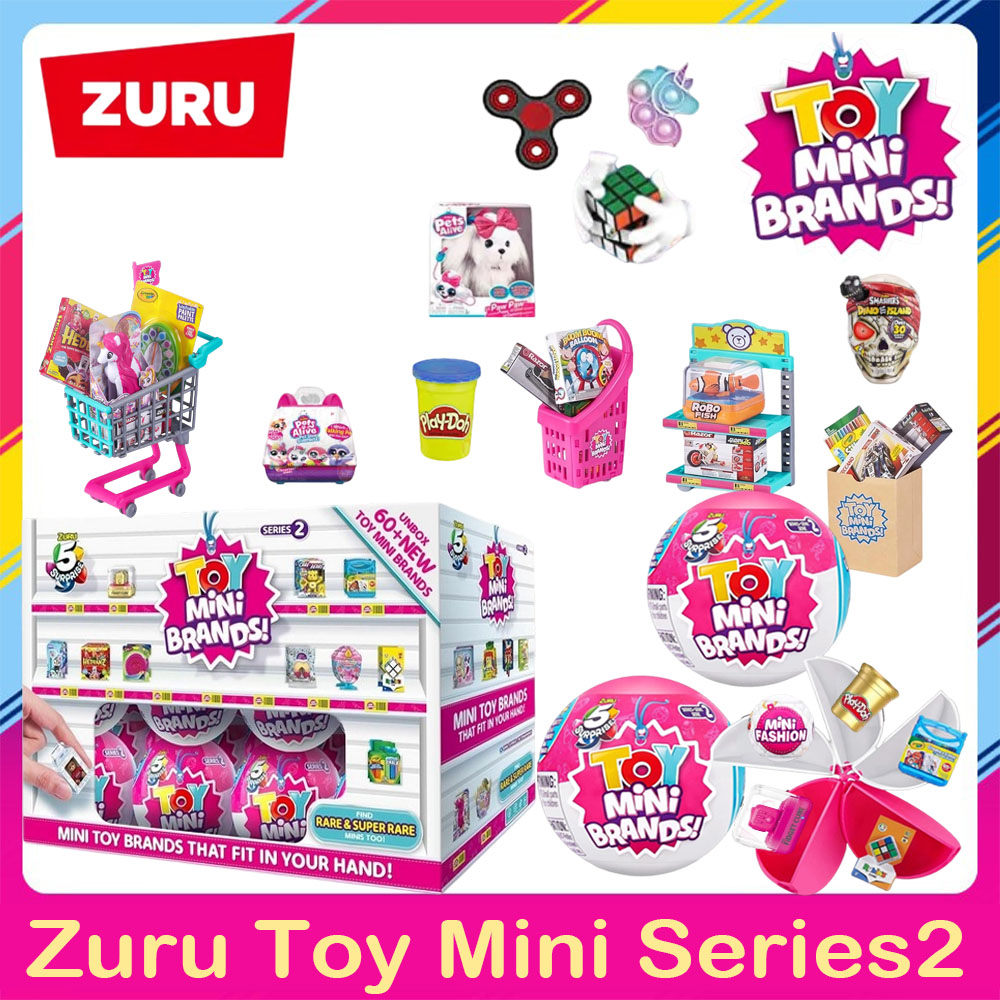 Zuru 5 Surprise Toy Mini Brand - Kids Toys Stores ulasan dan harga