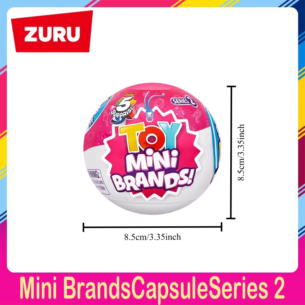 Zuru 5 Surprise Toy Mini Brand - Kids Toys Stores ulasan dan harga