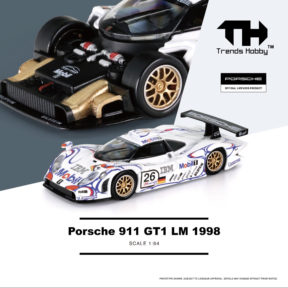 TH 1/64 Porsche 911 GT3 R LeMa - Kids Toys Car ulasan dan harga
