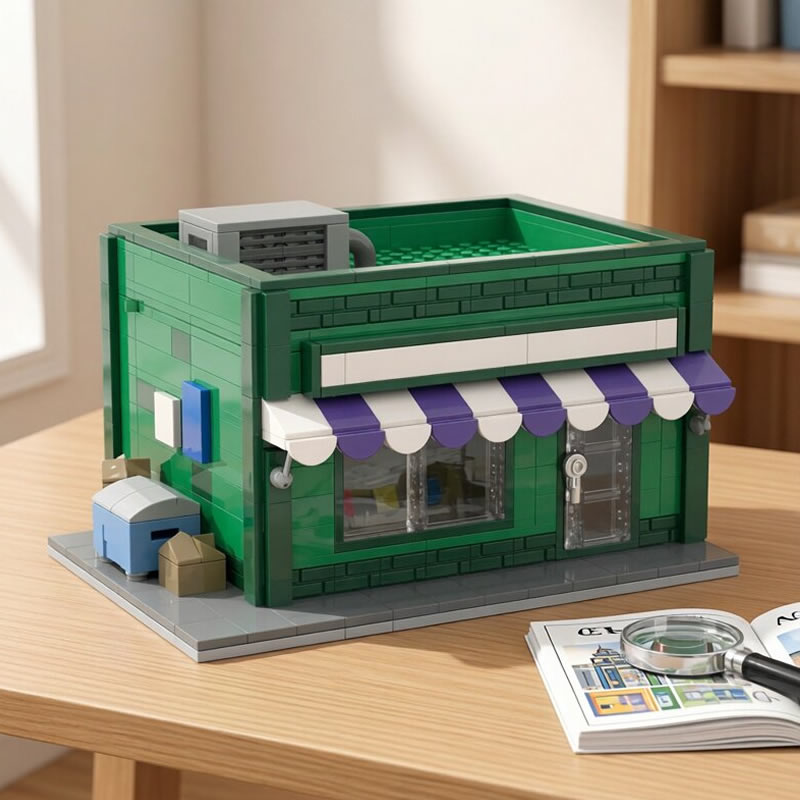 Blok Bangunan MOC Modular Mini - Kids Toys Stores ulasan dan harga
