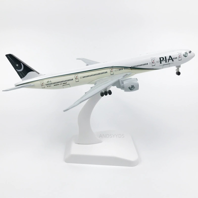 Pesawat mainan skala 20cm B777 - Kids Toys Pakistan ulasan dan harga