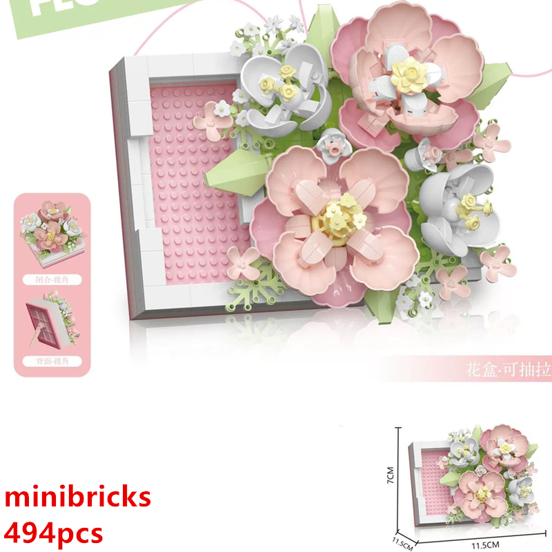 DIY 3D Terkenal Rose Hibiscus  - Kids Toys Exhibition ulasan dan harga
